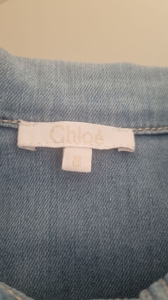 Chaqueta vaquera Chloé niña 8 años