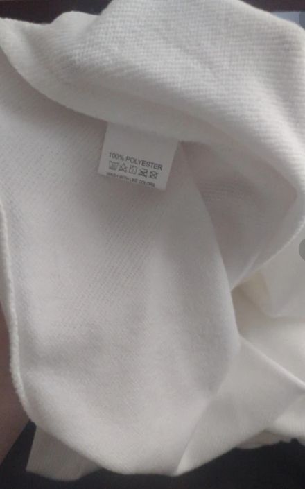 Sudadera blanca sin capucha Smile