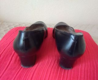Zapato Piel Negro