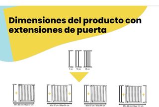 Barrera seguridad hasta 101 cm