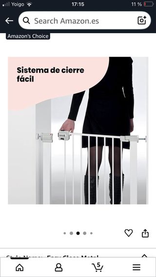 Barrera seguridad hasta 101 cm