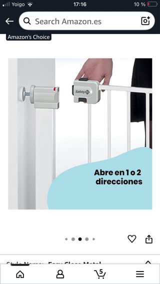 Barrera seguridad hasta 101 cm