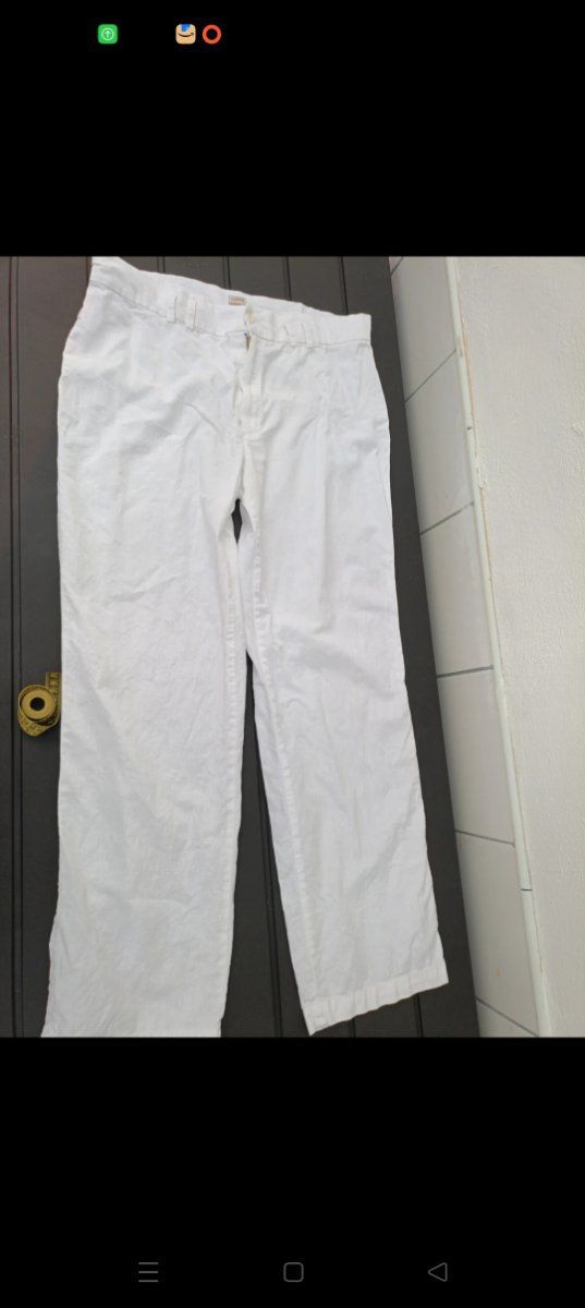 Pantalón blanco Lloyds - Talla 48