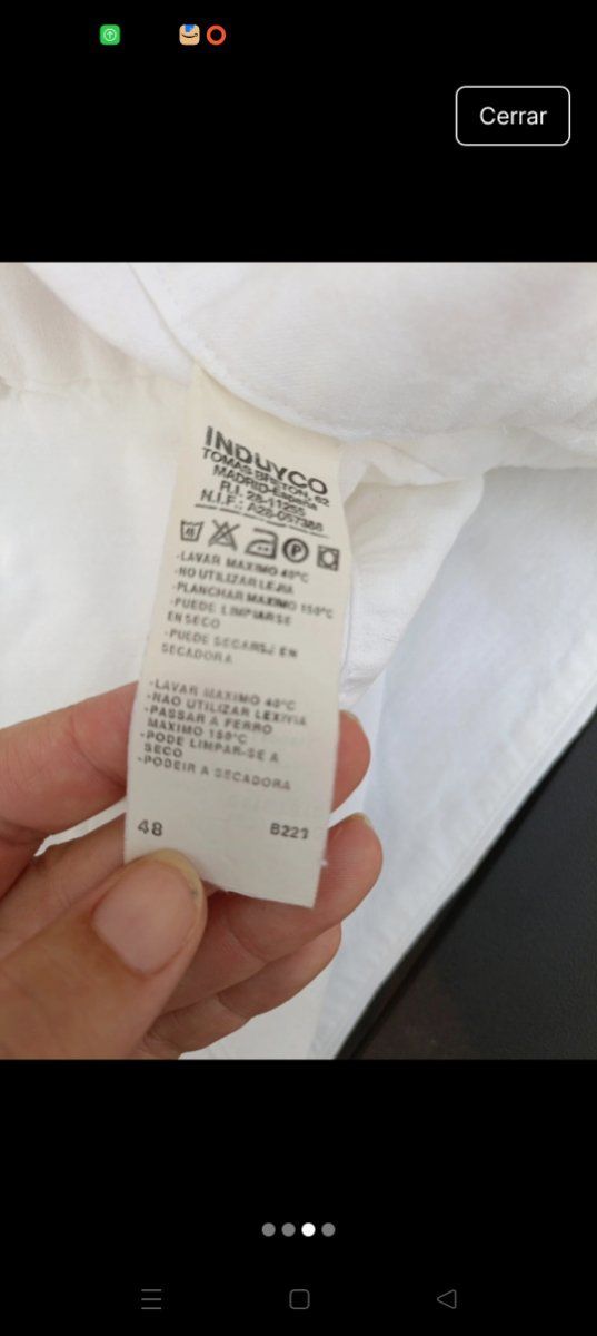 Pantalón blanco Lloyds - Talla 48