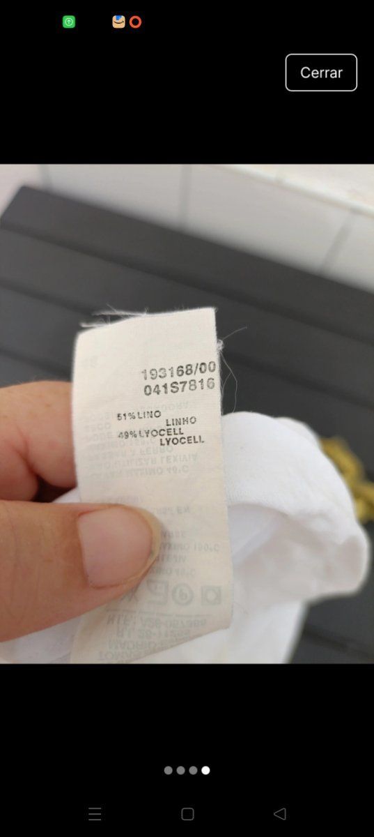 Pantalón blanco Lloyds - Talla 48