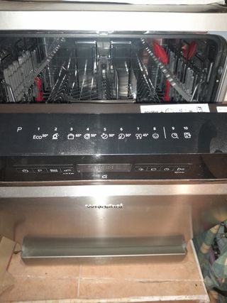 Lavavajillas Whirlpool 60cm - Acero