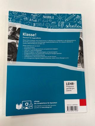Klasse! a1, libro de ejercicios con audio (Germ...