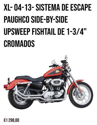 Escapes Paughco fishtail Sportster