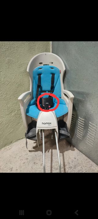 Silla bici niño Hamax