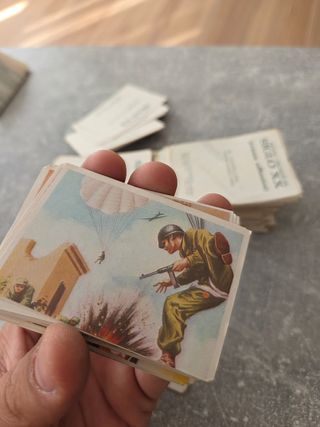 Coleccion Cromos Hechos y Soldados 1977 Maga 