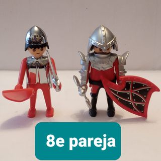 2 Caballeros Medievales Playmobil