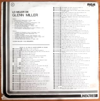 LP Lo mejor de Glen Miller (1987)
