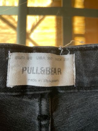 Vaqueros negros rotos - Talla M