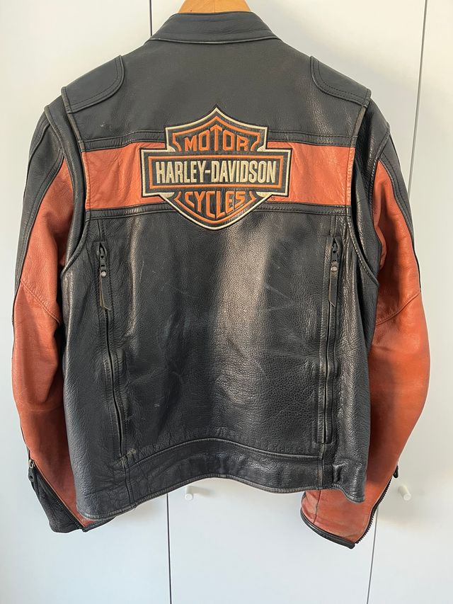 Chaqueta Harley Davidson cuero - talla M-L