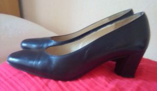 ZAPATOS PIEL AZUL