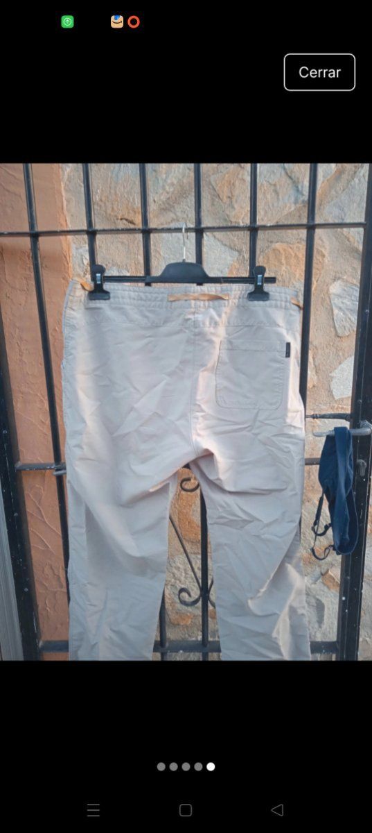 Pantalón senderismo beige - 4XL