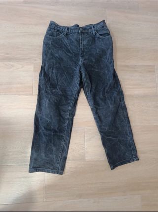 Pantalones Oxford negros moto