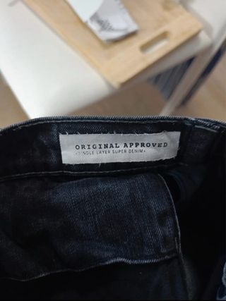 Pantalones Oxford negros moto