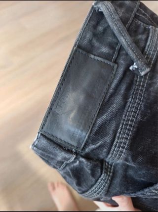 Pantalones Oxford negros moto