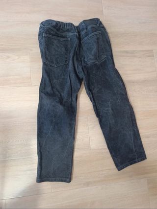 Pantalones Oxford negros moto