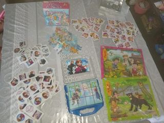 Puzzles infantiles: Frozen, Pinocho, Selva