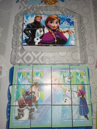 Puzzles infantiles: Frozen, Pinocho, Selva