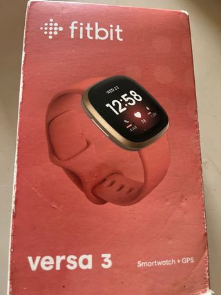 Fitbit Versa 3 Smartwatch GPS Rosa