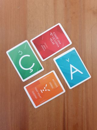 Baralletres: joc de cartes en català