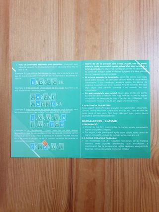 Baralletres: joc de cartes en català