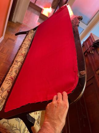 Sofá antiguo estilo imperio