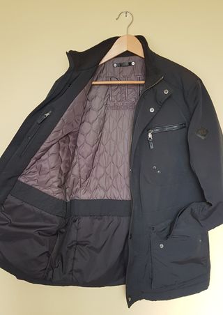 Cazadora negra Pedro del Hierro Hombre