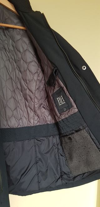 Cazadora negra Pedro del Hierro Hombre