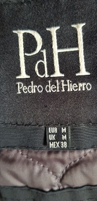 Cazadora negra Pedro del Hierro Hombre