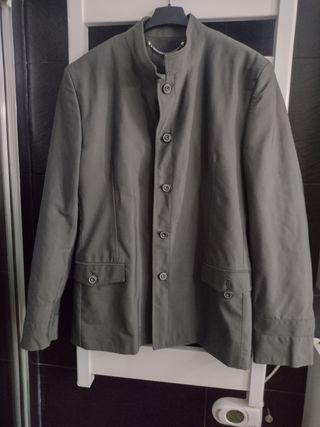 GANGA!!Brasier estilo italiano para hombre gris de