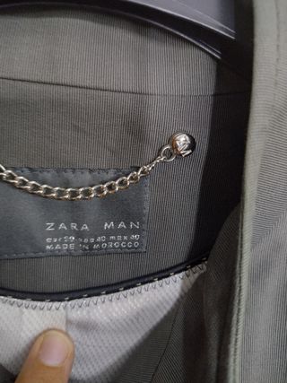 GANGA!!Brasier estilo italiano para hombre gris de