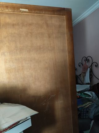 Armario madera maciza 200x43x105cm
