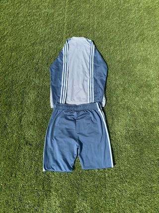 Chándal Adidas azul y gris