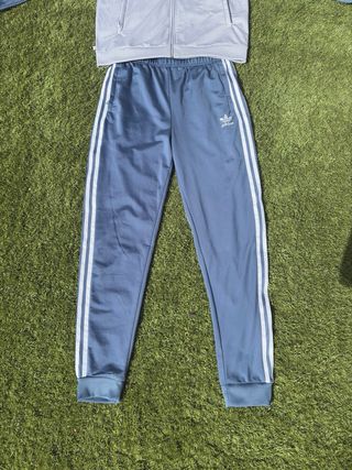 Chándal Adidas azul y gris