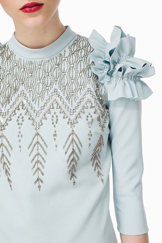 Vestido Elisabetta Franchi azul