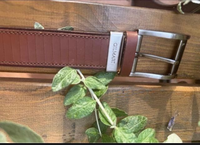 Cinturón GILMART marrón Piel