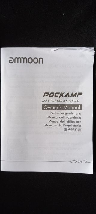 Ammoon pockamp: Amplificador guitarra