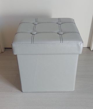 Puf almacenaje y asiento