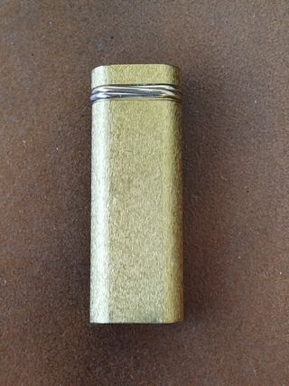 Encendedor Cartier dorado vintage