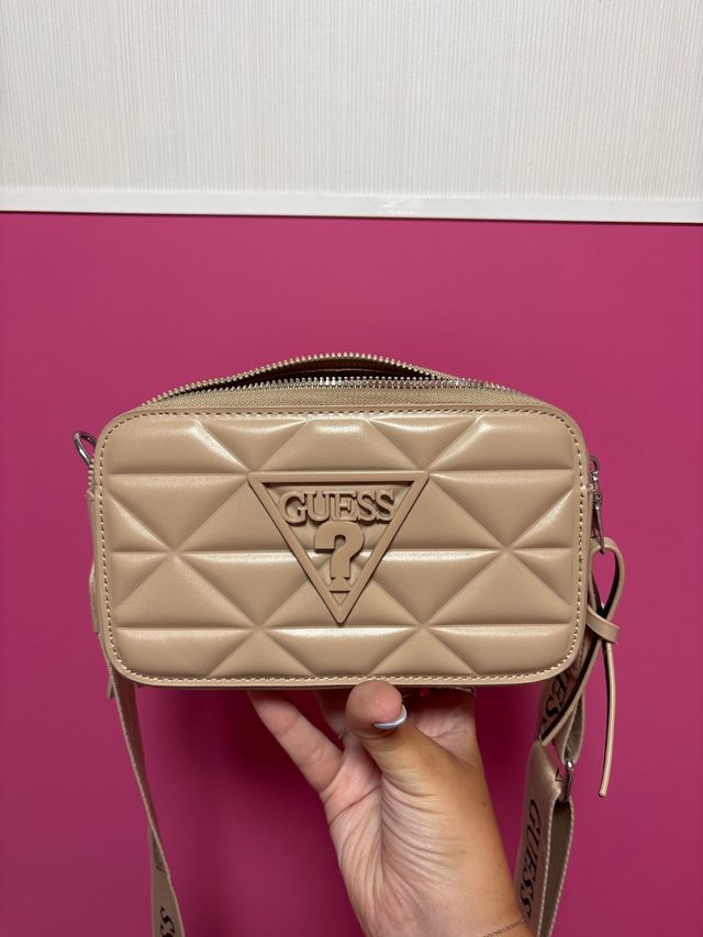Bolso Guess bandolera beige OFERTA