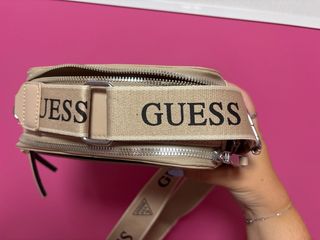 Bolso Guess bandolera beige OFERTA
