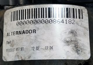 Alternador Peugeot 307 - 0124525035