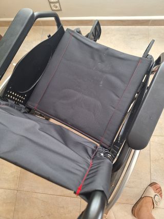 Silla de ruedas HOS Red Edition + elevadores 