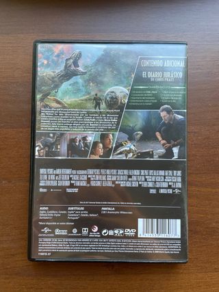 DVD Jurassic World: El Reino Caído
