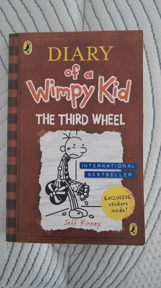 Diary of a Wimpy Kid: The Third Wheel book & CD