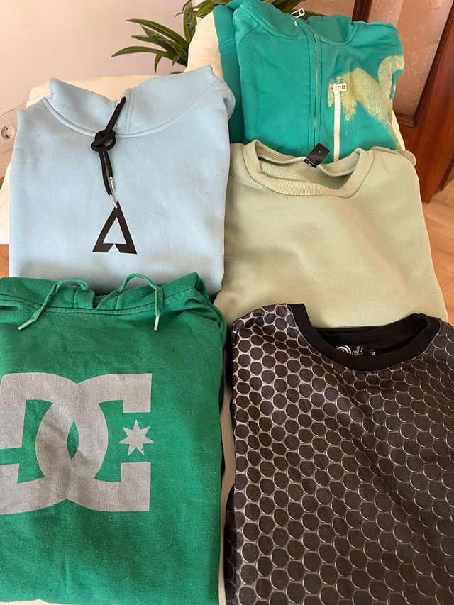 Pack de 5 sudaderas